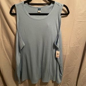 Light blue tank top/tunic